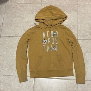 Aeropostale gold hoodie